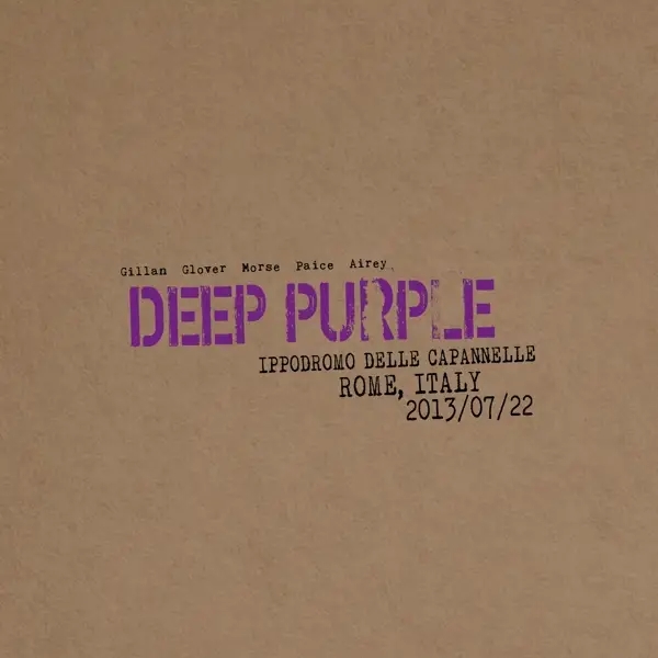 Album artwork for Live In Rome 2013 by Deep Purple