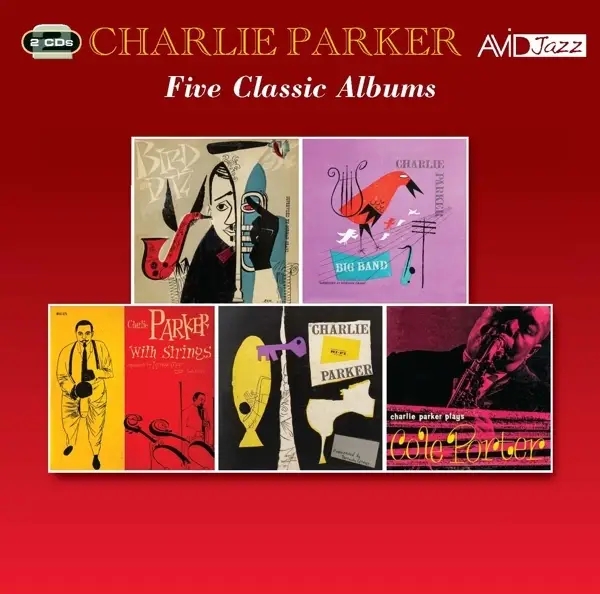 Album artwork for Five Classic Albums by Charlie Parker