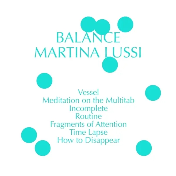 Album artwork for Balance by Martina Lussi