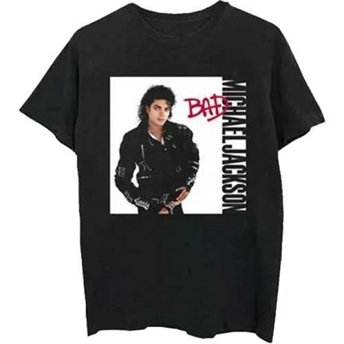 Album artwork for Unisex T-Shirt Bad by Michael Jackson