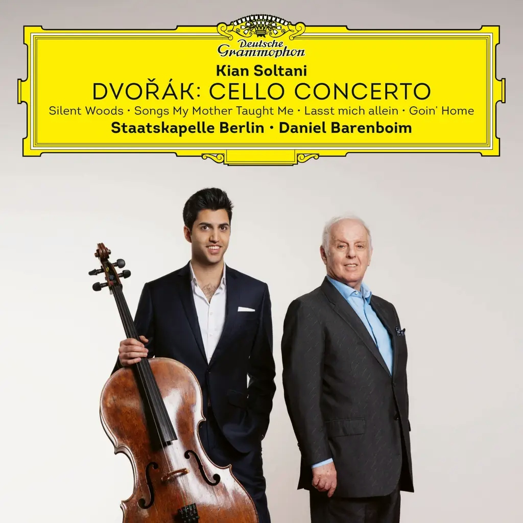 Album artwork for Dvořák: Cello Concerto by Kian Soltani
