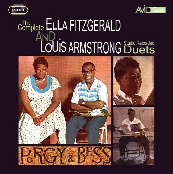 Album artwork for Complete Studio Recorded Duets by Ella Fitzgerald And Louis Armstrong