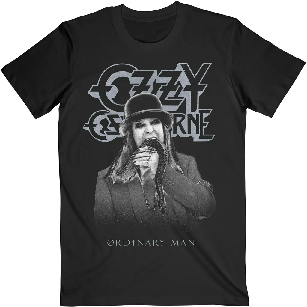 Album artwork for Unisex T-Shirt Ordinary Man Snake Rayograph by Ozzy Osbourne