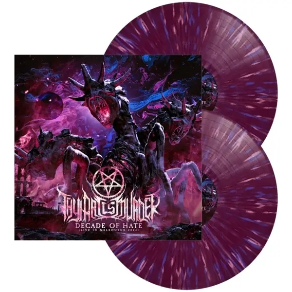 Album artwork for Decade Of Hate /Ltd. 2LP/Purple-Blue Pink Splatter by Thy Art Is Murder