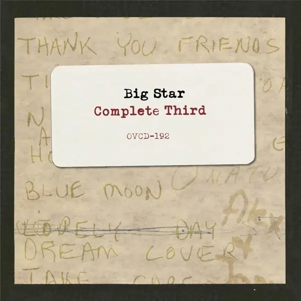 Album artwork for Complete Third by Big Star