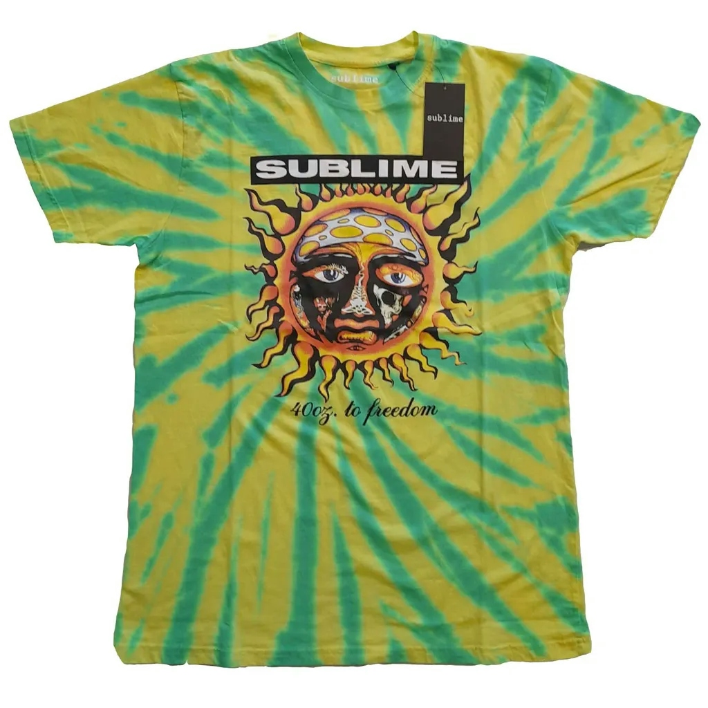 Album artwork for Unisex T-Shirt 40oz To Freedom Dip Dye, Dye Wash by Sublime