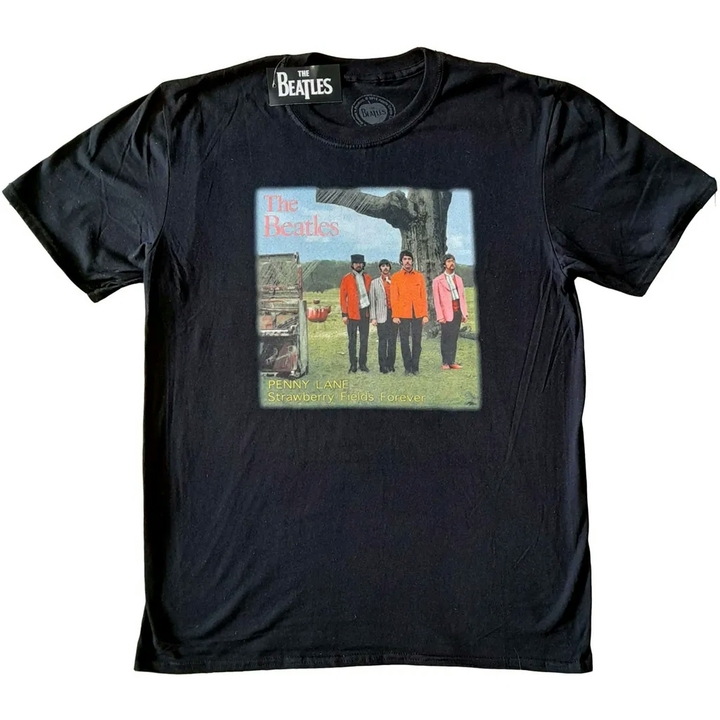 Album artwork for Unisex T-Shirt Strawberry Fields Forever by The Beatles