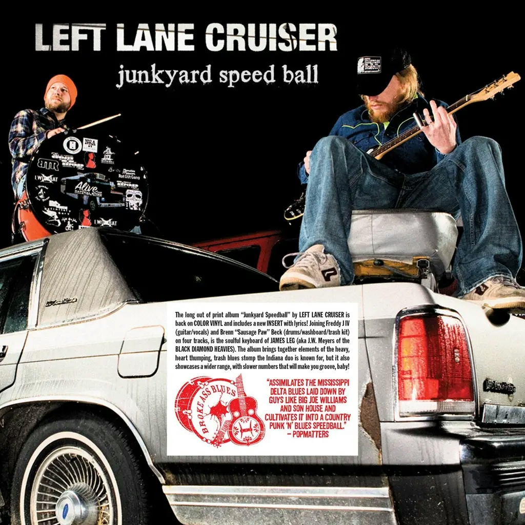 Album artwork for Junkyard Speedball by Left Lane Cruiser