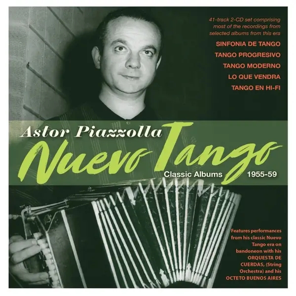 Album artwork for Nuevo Tango-Classic Albums 1955-59 by Astor Piazzolla