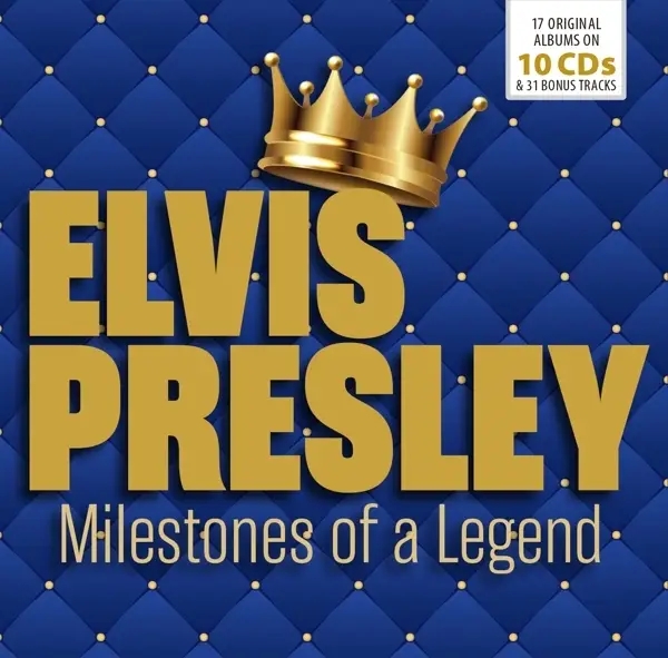 Album artwork for Milestones Of A Legend by Elvis Presley