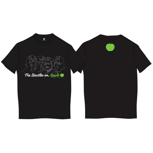 Album artwork for Unisex T-Shirt On Apple Back Print by The Beatles