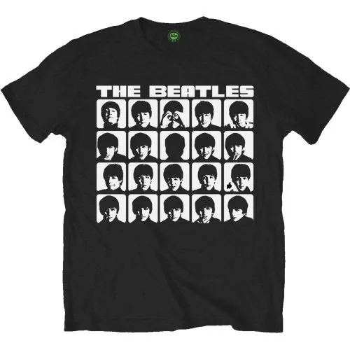 Album artwork for Unisex T-Shirt Hard Days Night Faces Mono by The Beatles
