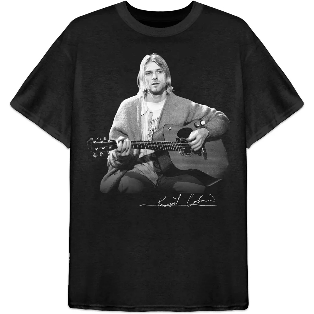 Album artwork for Unisex T-Shirt Guitar Live Photo by Kurt Cobain