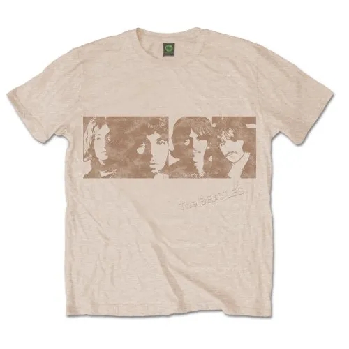 Album artwork for Unisex T-Shirt White Album Faces by The Beatles