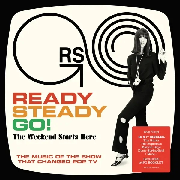 Album artwork for Ready Steady Go!-The Weekend Starts Here by Various