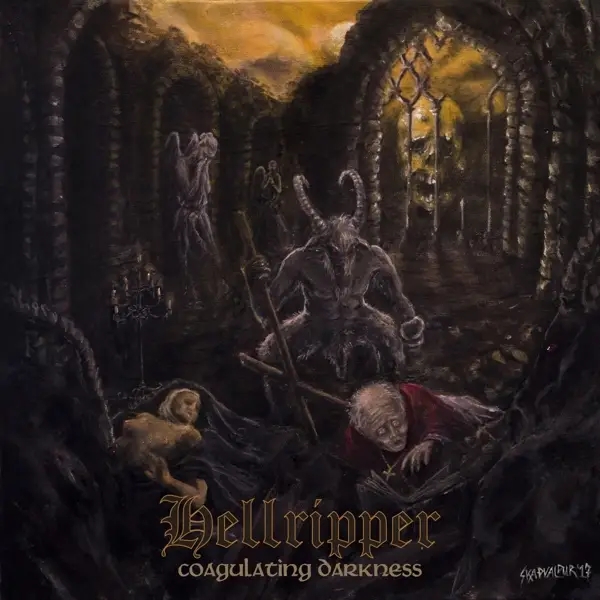 Album artwork for Coagulating Darkness by Hellripper