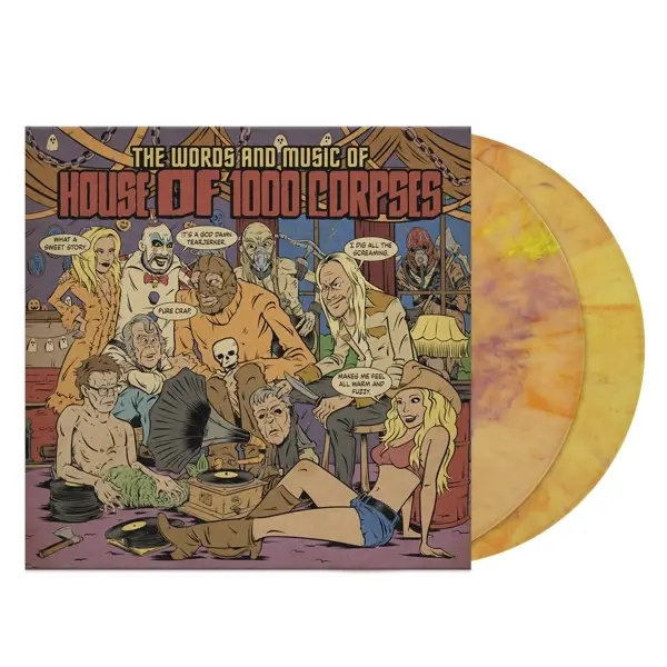 Album artwork for The Words & Music of House of 1000 Corpses by Rob Zombie