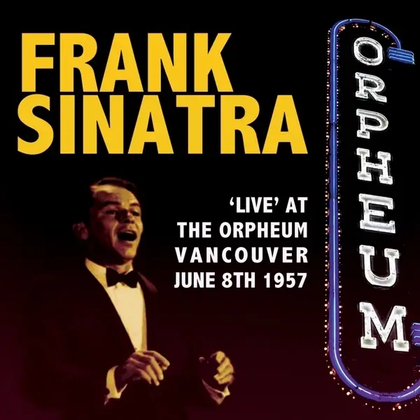 Album artwork for Live At The Orpheum by Frank Sinatra