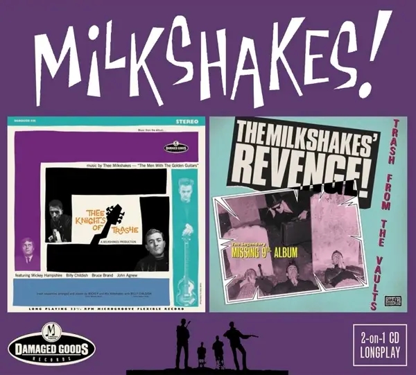 Album artwork for Thee Knights Of Trashe/Revenge-Trash From The by The Milkshakes
