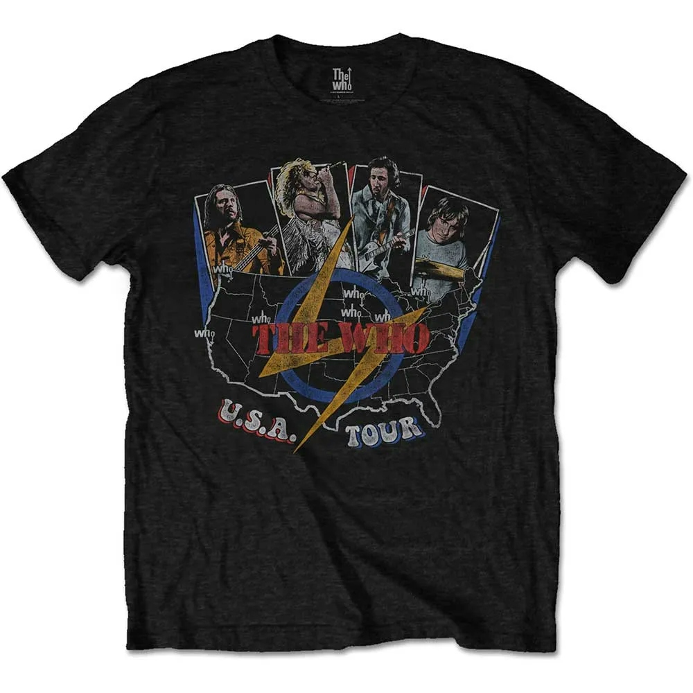 Album artwork for Unisex T-Shirt USA Tour Vintage by The Who