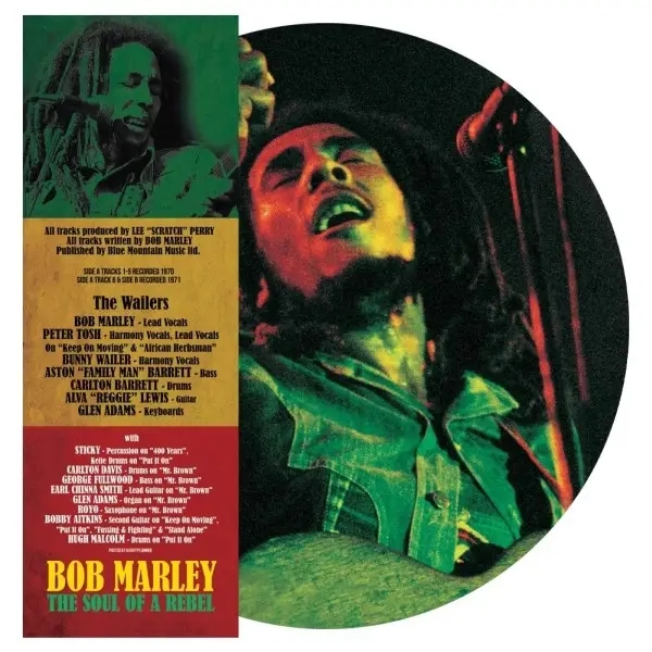 Album artwork for The Soul Of A Rebel by Bob Marley