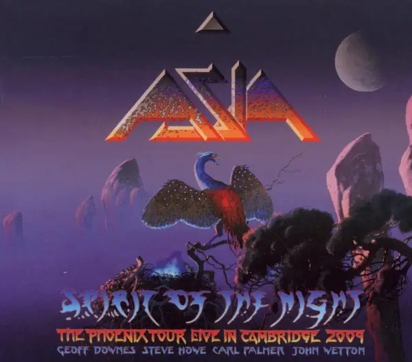 Album artwork for Spirit Of The Night-Live In Cambridge 2009 by Asia