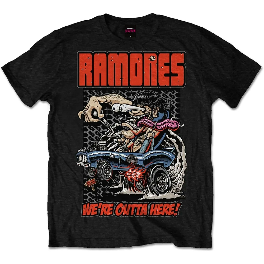 Album artwork for Unisex T-Shirt Outta Here by Ramones