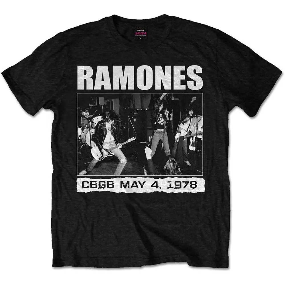 Album artwork for Unisex T-Shirt CBGB 1978 by Ramones