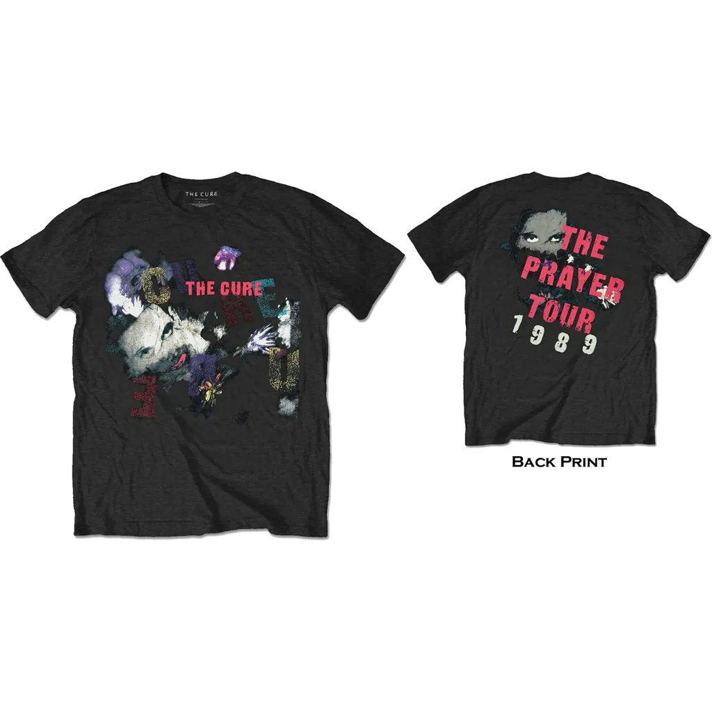 Album artwork for Unisex T-Shirt The Prayer Tour 1989 Back Print by The Cure