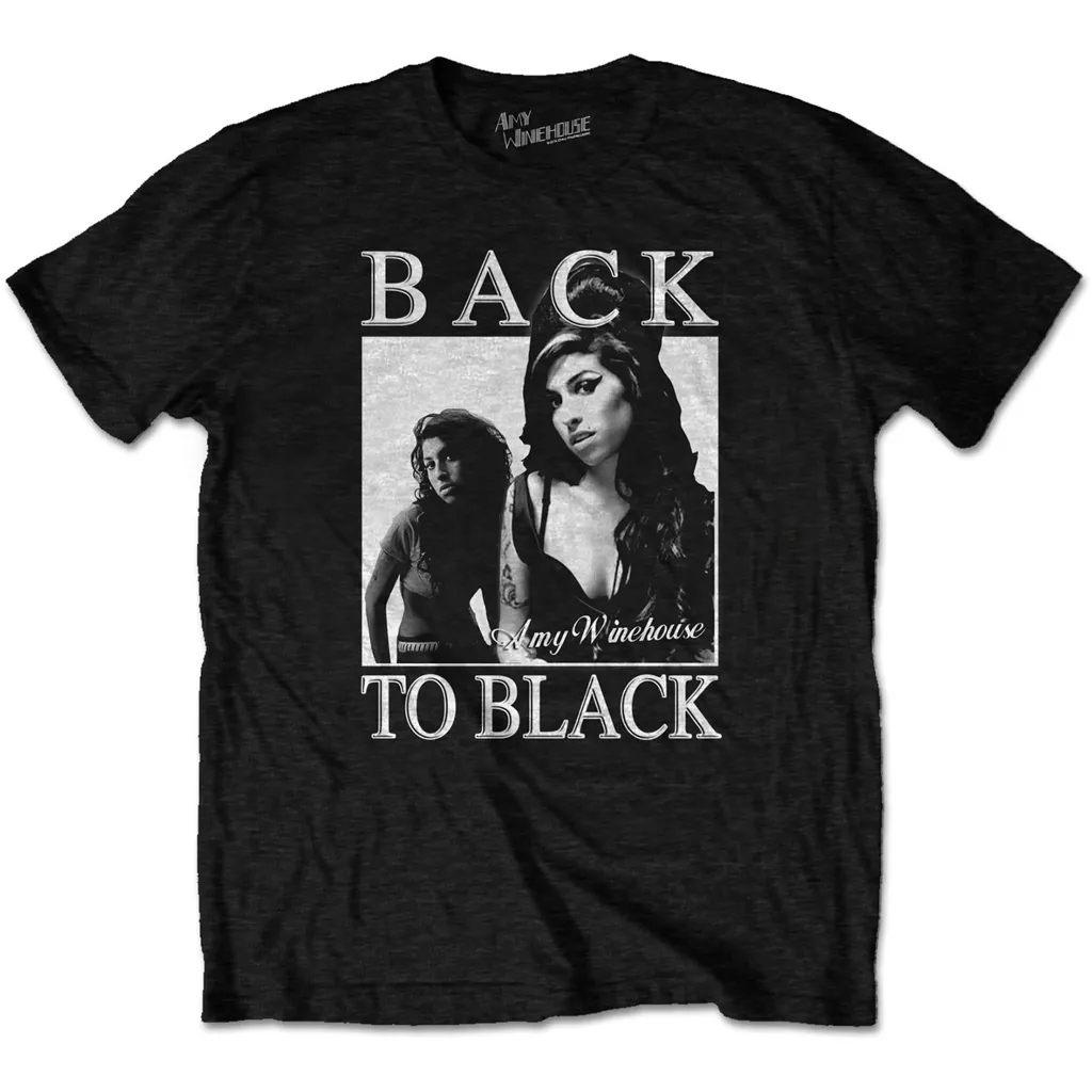 Album artwork for Unisex T-Shirt Back to Black by Amy Winehouse