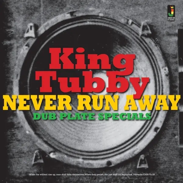 Album artwork for Never Run Away-Dub Plate Specials by King Tubby