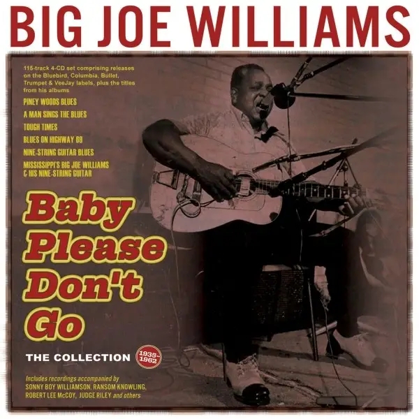 Album artwork for Baby Please Don't Go - The Collection 1935-62 by Big Joe Williams