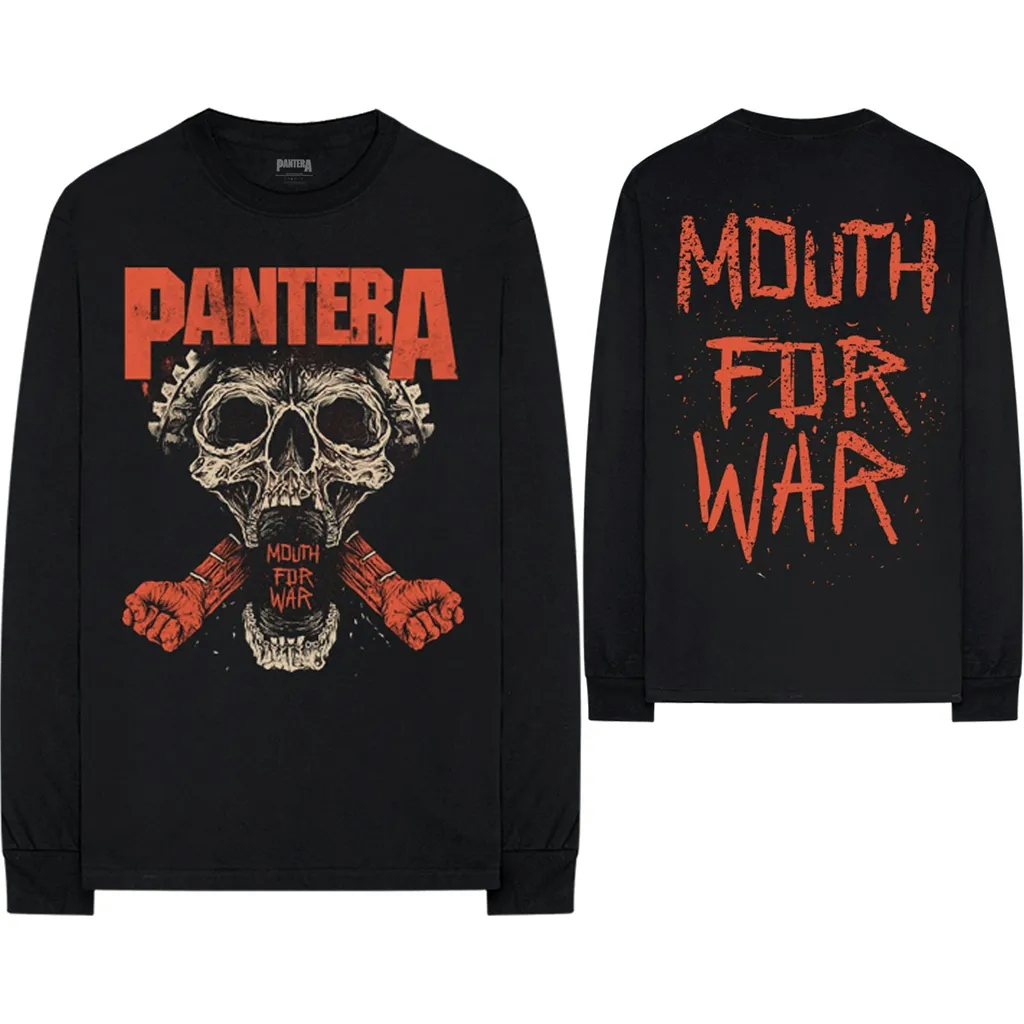 Album artwork for Unisex Long Sleeve T-Shirt Mouth For War Back Print by Pantera