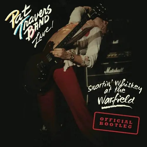 Album artwork for Snortin' Whiskey At The Warfield by Pat Travers