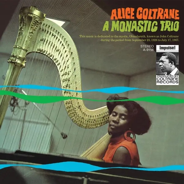 Album artwork for A Monastic Trio by Alice Coltrane