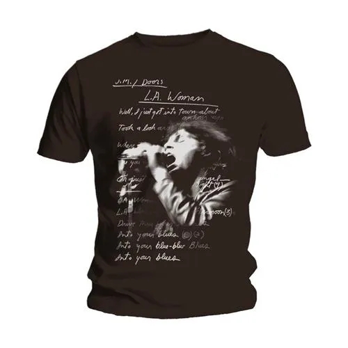 Album artwork for Unisex T-Shirt LA Woman Lyrics by The Doors