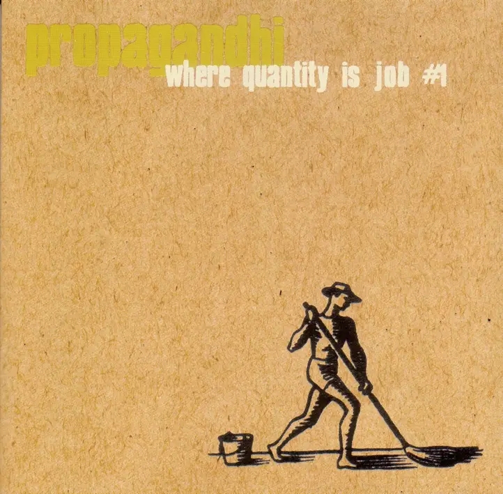 Album artwork for Where Quantity Is Job No 1 by Propagandhi