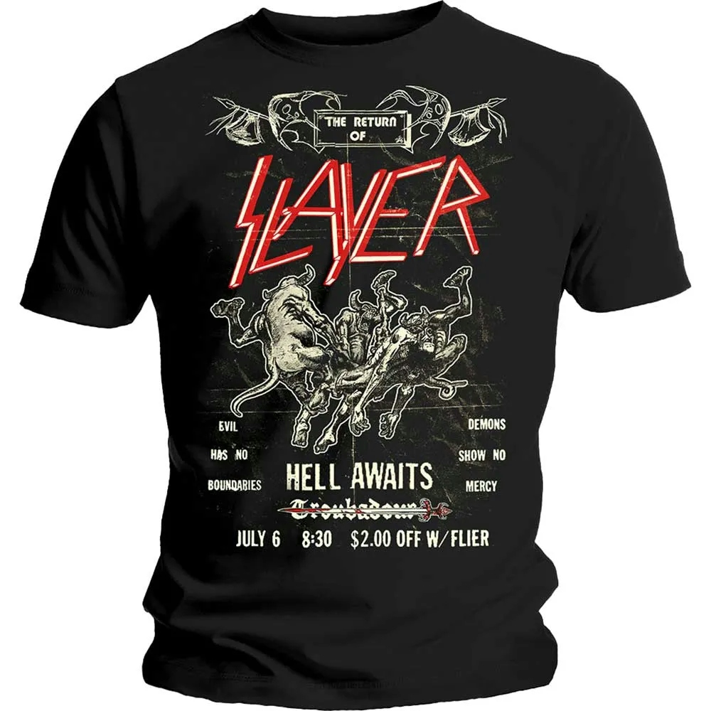 Album artwork for Unisex T-Shirt Vintage Flyer by Slayer