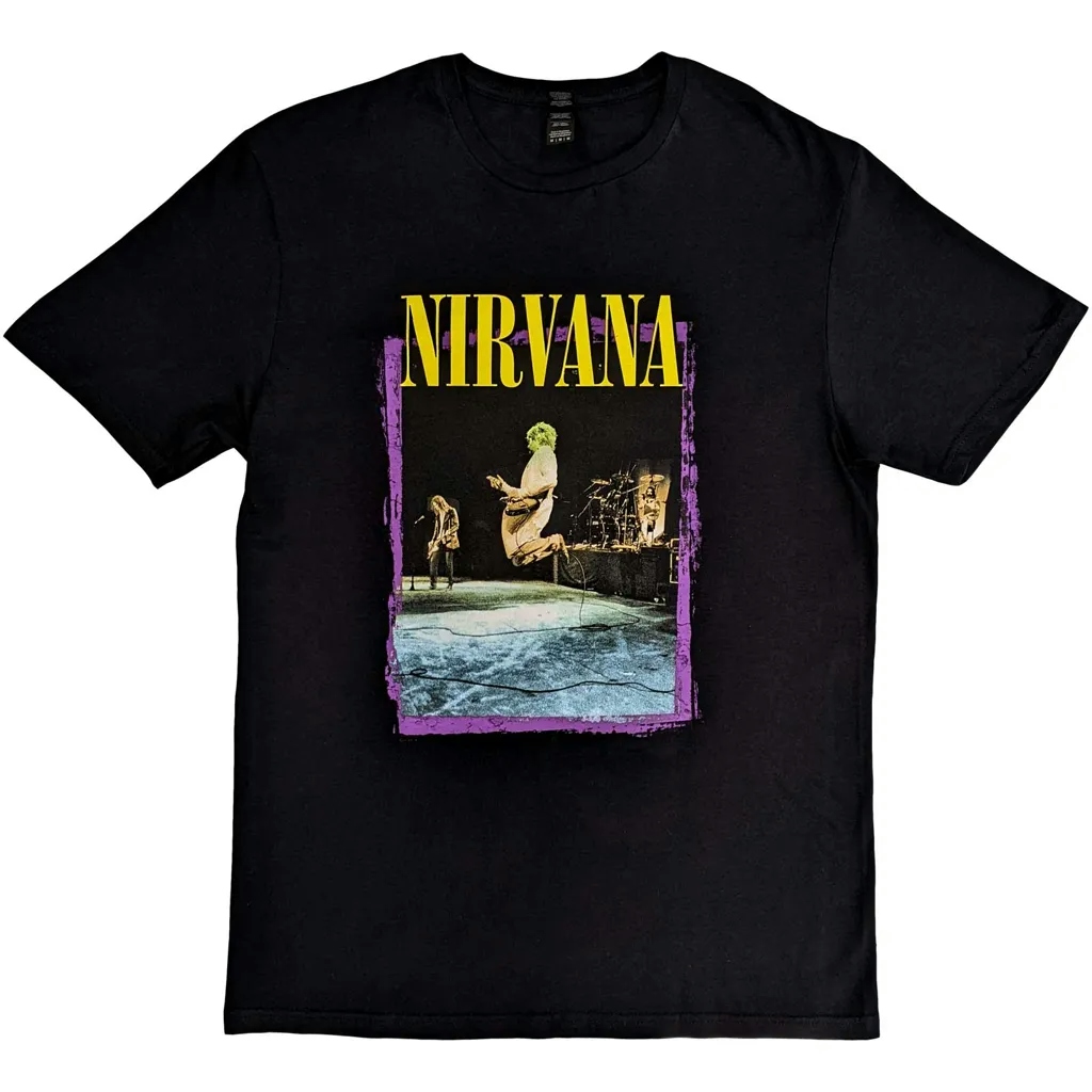 Album artwork for Unisex T-Shirt Stage Jump by Nirvana