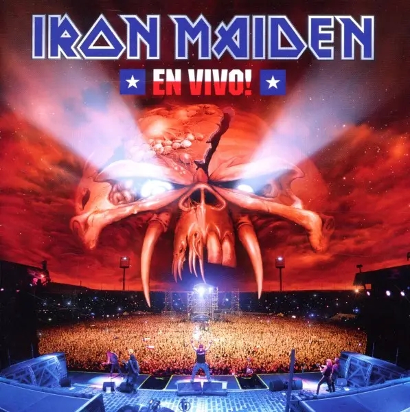 Album artwork for En Vivo! Live In Santiago De Chile by Iron Maiden