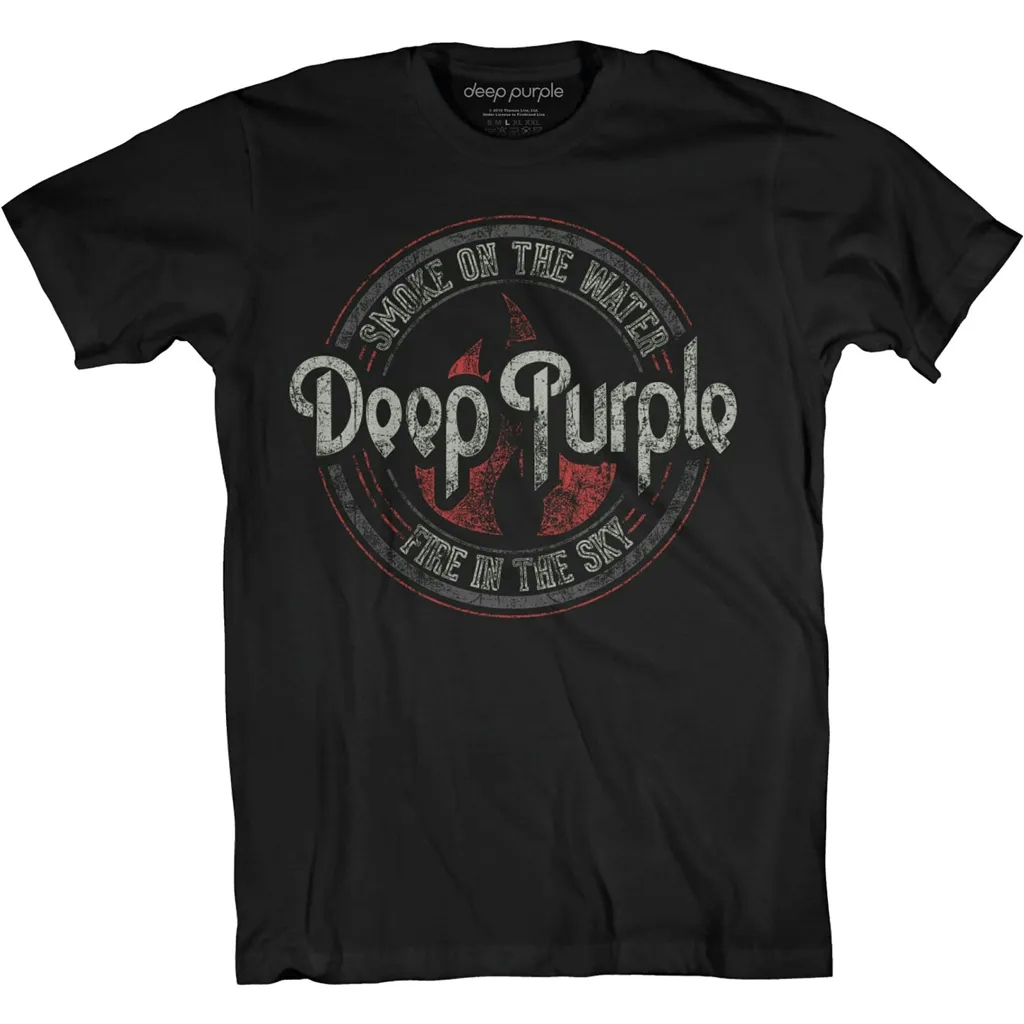 Album artwork for Unisex T-Shirt Smoke Circle by Deep Purple