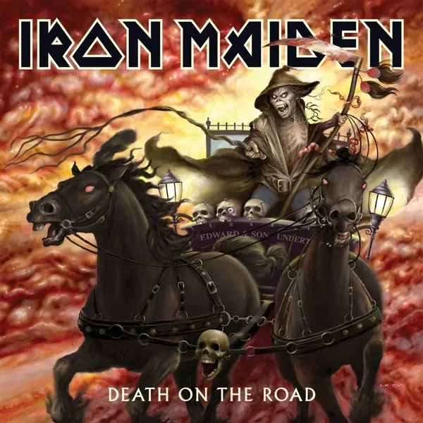 Album artwork for Death On The Road by Iron Maiden