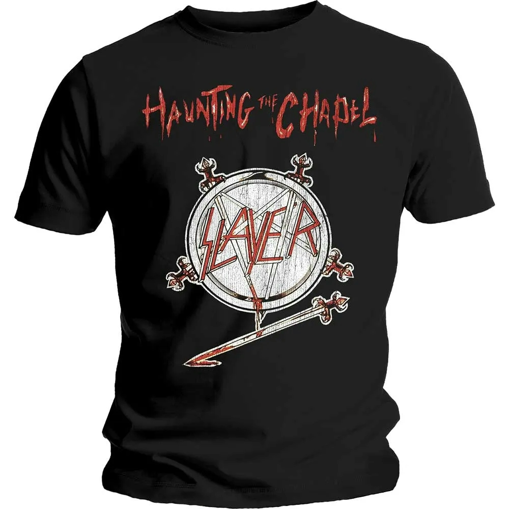Album artwork for Unisex T-Shirt Haunting the Chapel by Slayer