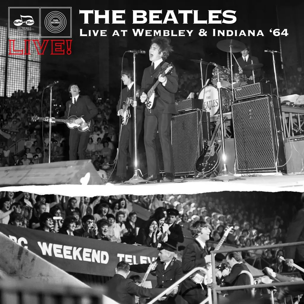 Album artwork for Live At Wembley and Indiana 64 by The Beatles