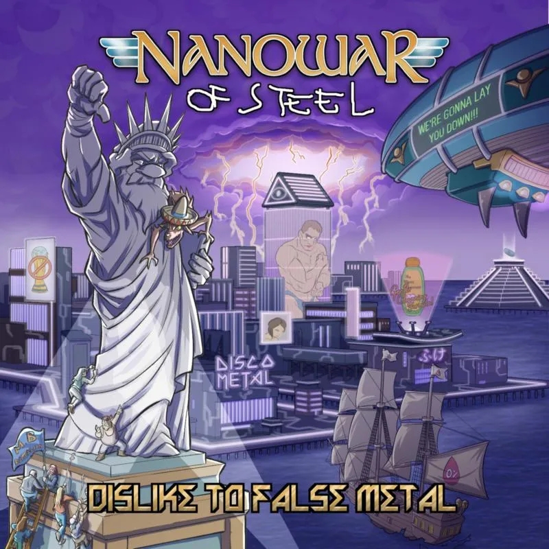Album artwork for Dislike To False Metal by Nanowar of Steel