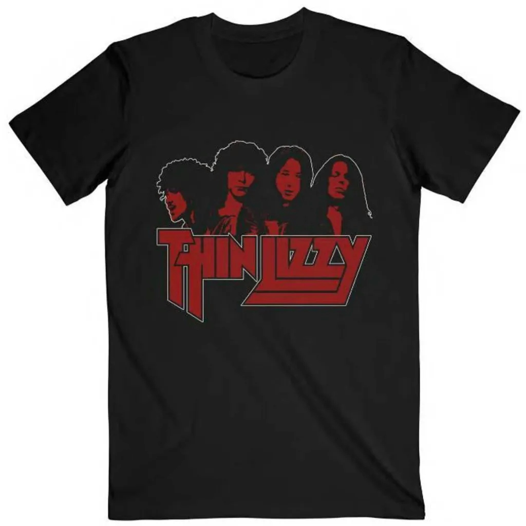 Album artwork for Unisex T-Shirt Band Photo Logo by Thin Lizzy