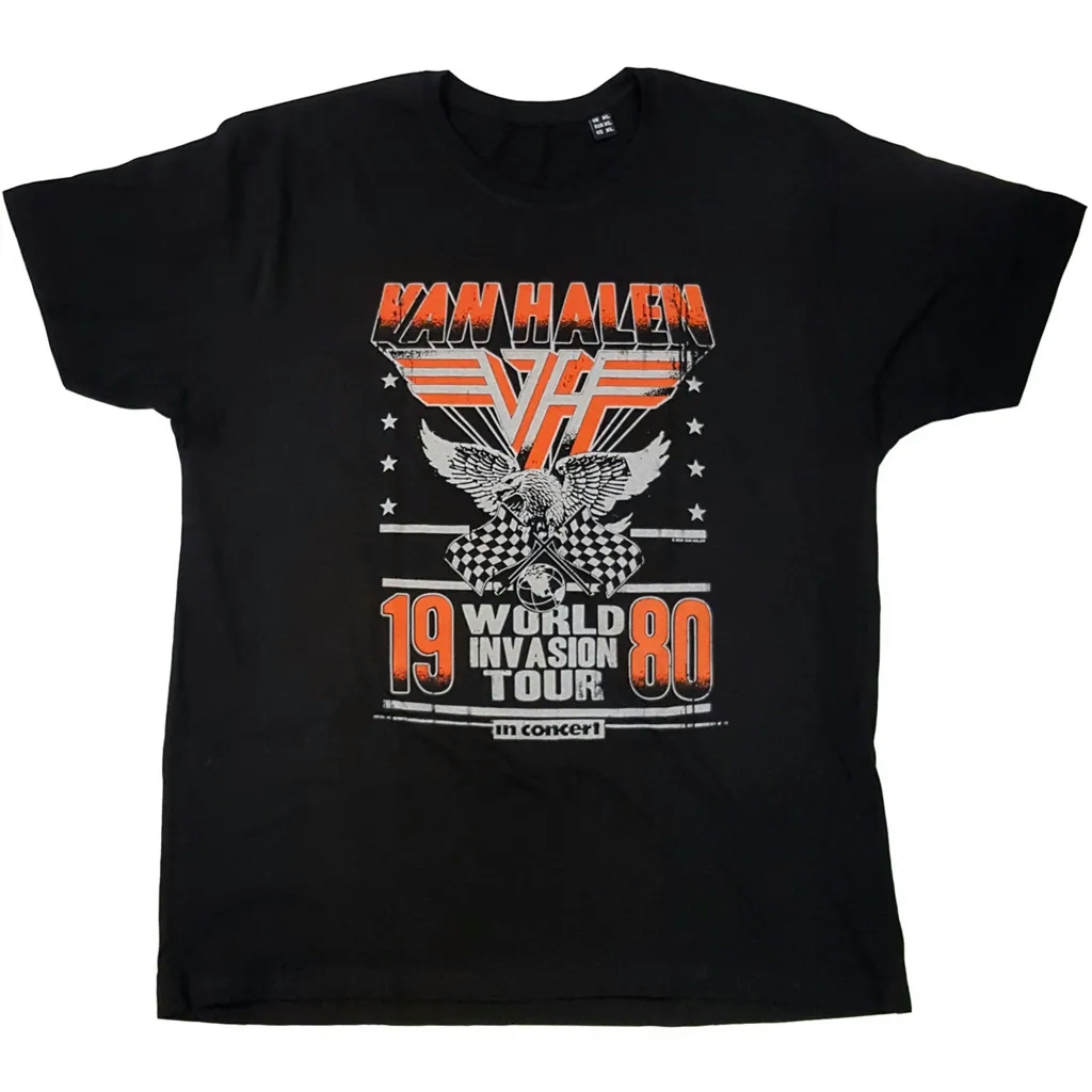 Album artwork for Unisex T-Shirt Invasion Tour '80 by Van Halen