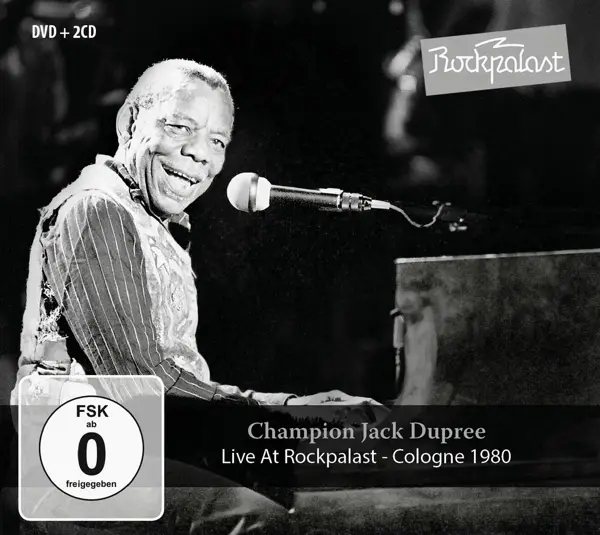 Album artwork for Live At Rockpalast by Champion Jack Dupree
