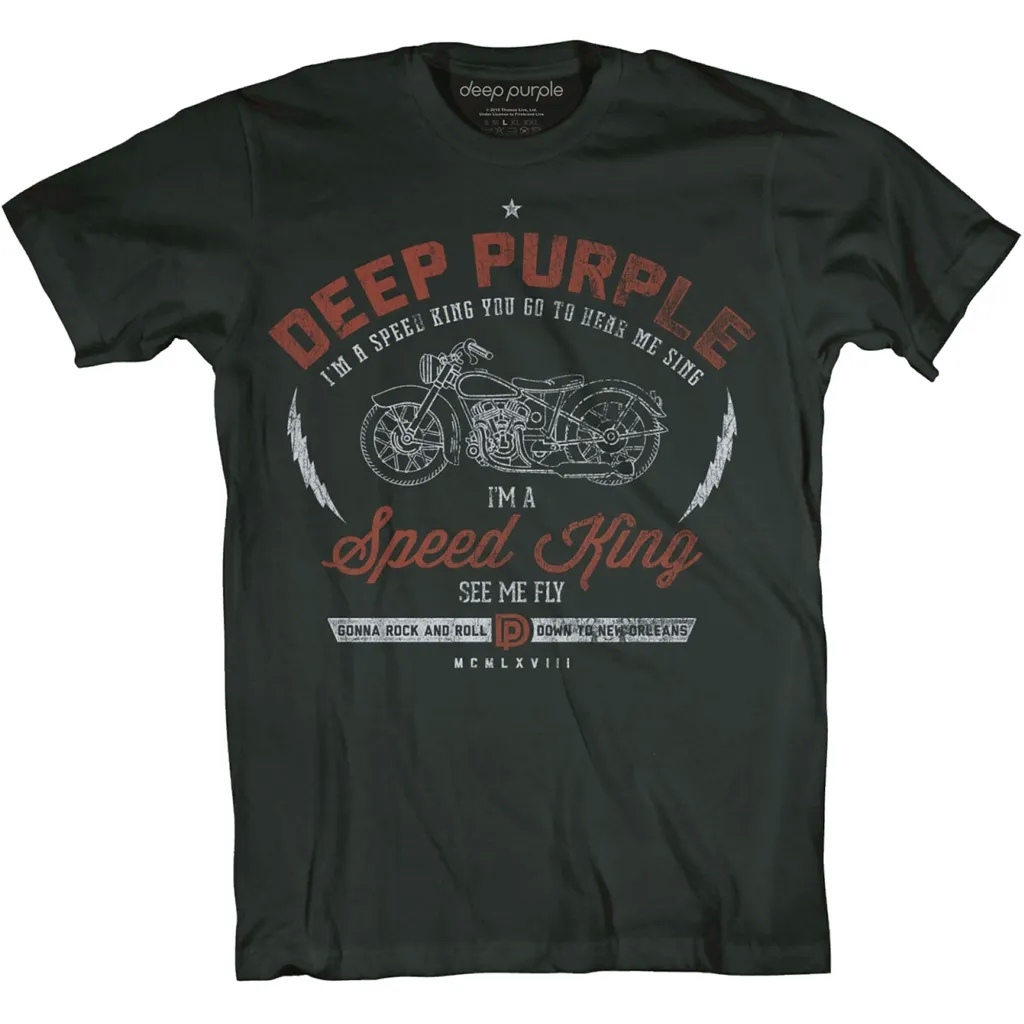 Album artwork for Unisex T-Shirt Speed King by Deep Purple
