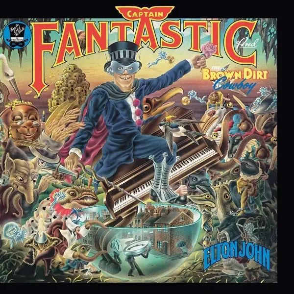 Album artwork for Captain Fantastic And The Brown Dirt Cowboy by Elton John